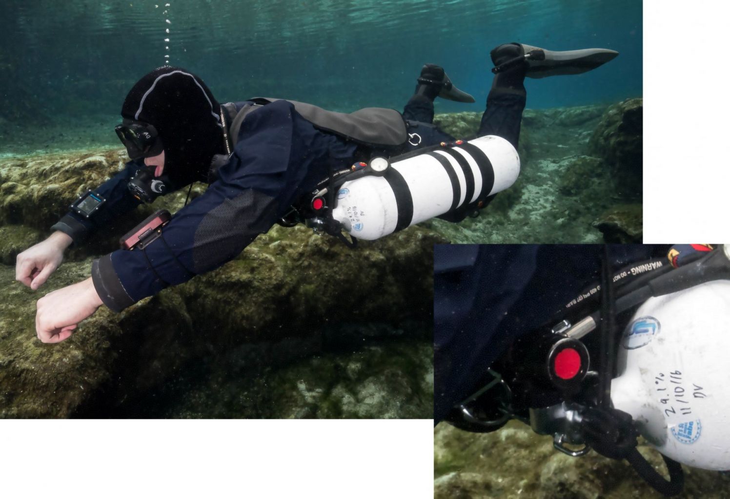 Estilos de Bungees en sidemount