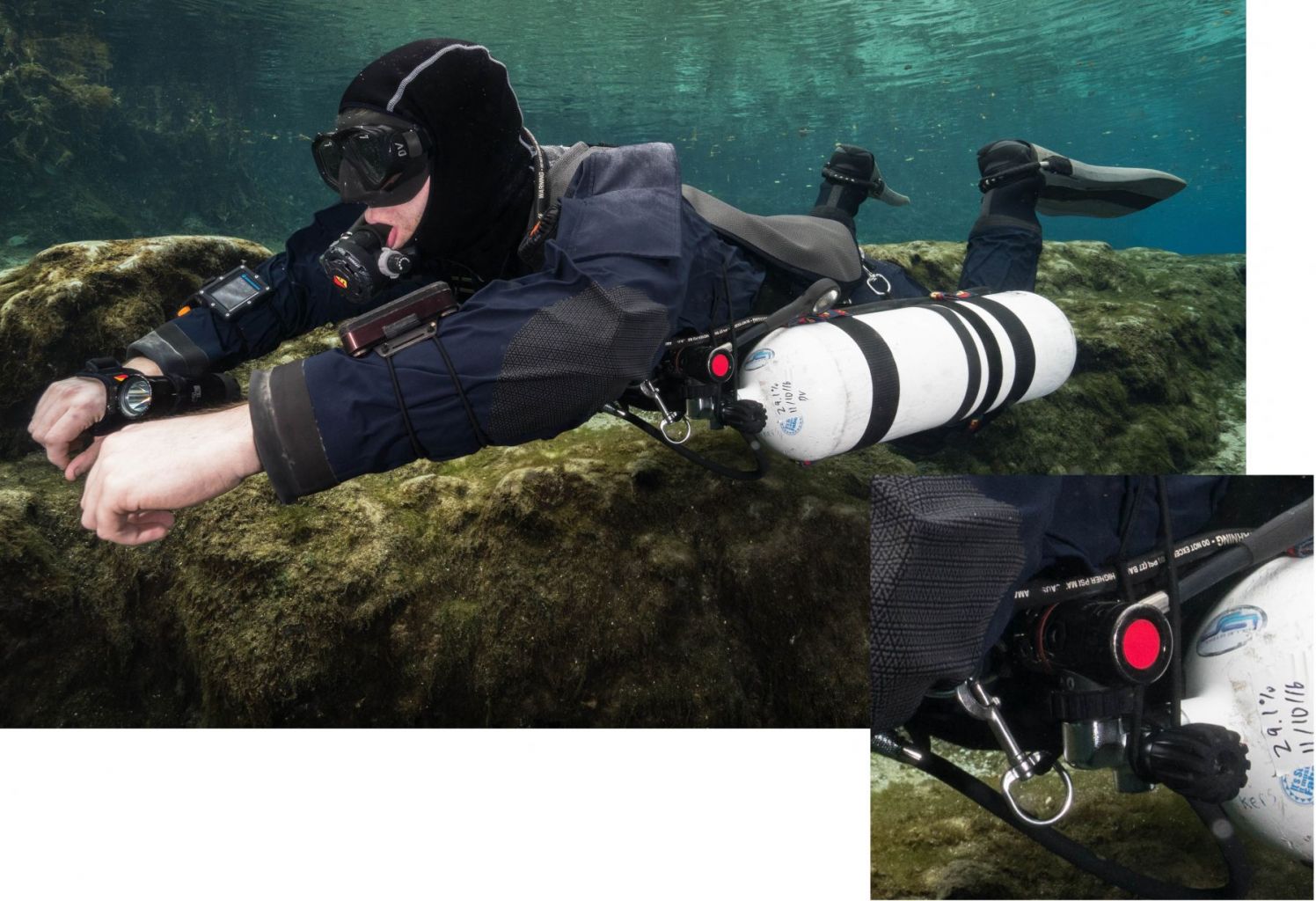 Estilos de Bungees en sidemount