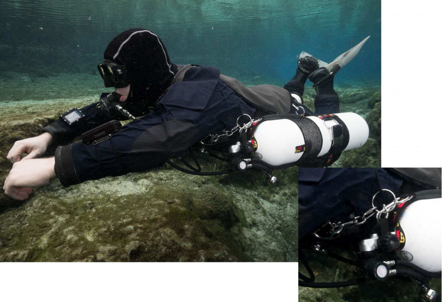 Estilos de Bungees en sidemount